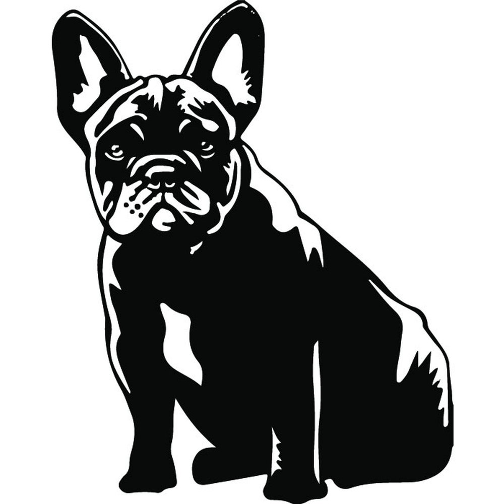 French Bulldog Animals Dogs Wall Decal Sticker WS-32638 | eBay