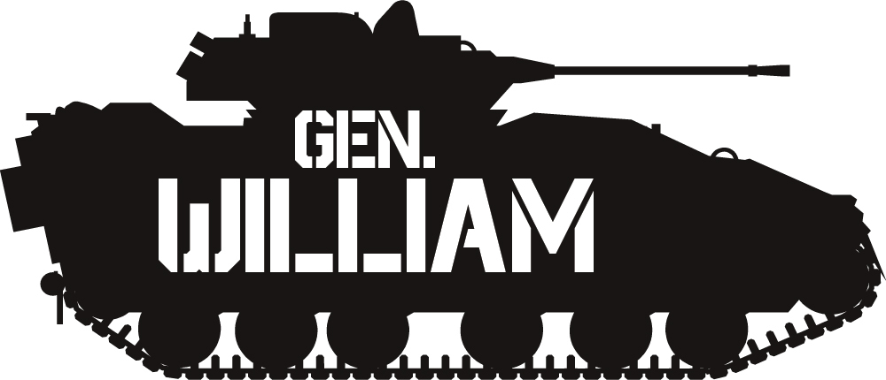 personalised-name-army-tank-wall-decal-sticker-ws-51004-ebay